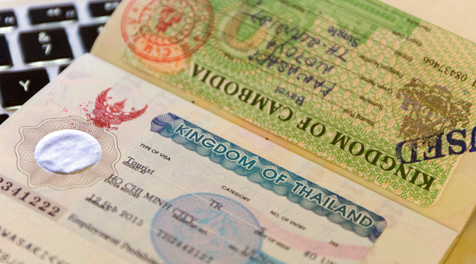 ホーチミン経由でカンボジアへ　ビザ申請とビザラン