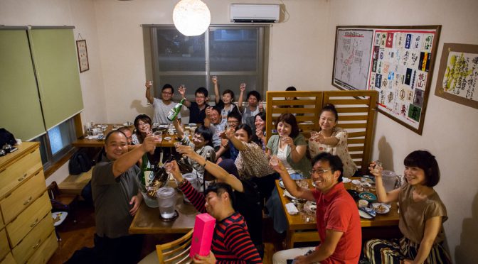 10月1日は日本酒の日。日本酒で乾杯！