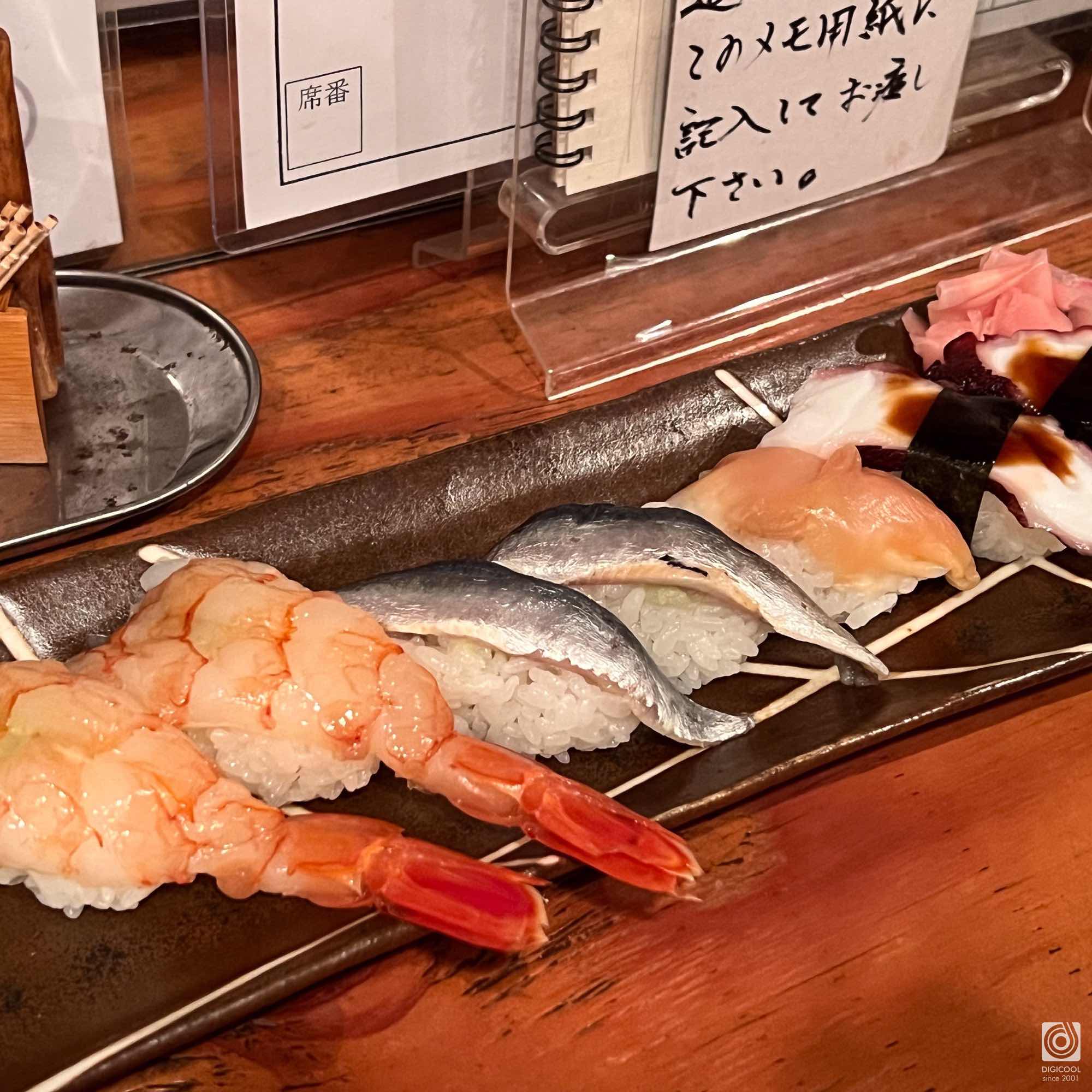 兵庫県 明石市・明石のタコとアナゴは食べておきたい！「昼網寿司　ほのか」でちょっと摘んでおきますか！