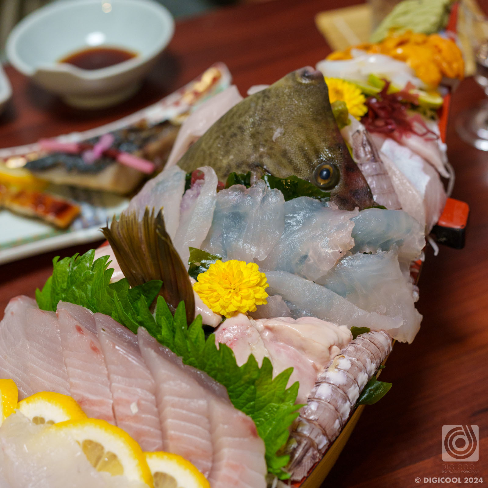 岡山県 岡山市・とんでもない日本酒の数々とあんこう鍋に舟盛り、クエのカマ焼き･･･「はまゆう」で忘年会してみました。