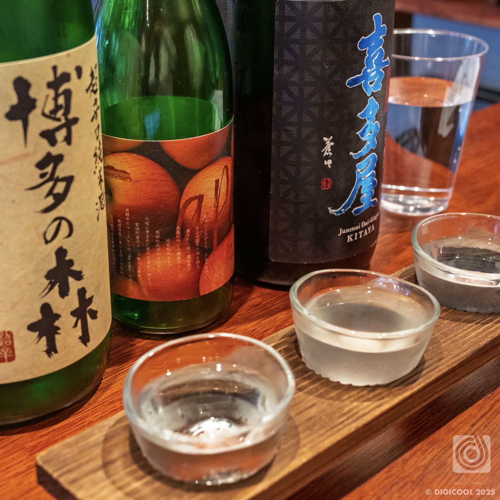 福岡県 福岡市・日本酒好きに嬉しい！「NEO MEGUSTA IMAIZUMI」の日本酒3種と燻製盛りで昼飲みスタート！